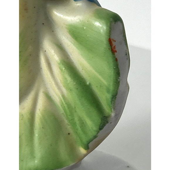 2 Vintage Dancing Lady Occupied Japan Figurine 6" Ceramic Statue 1940s Rare - Picture 8 of 13